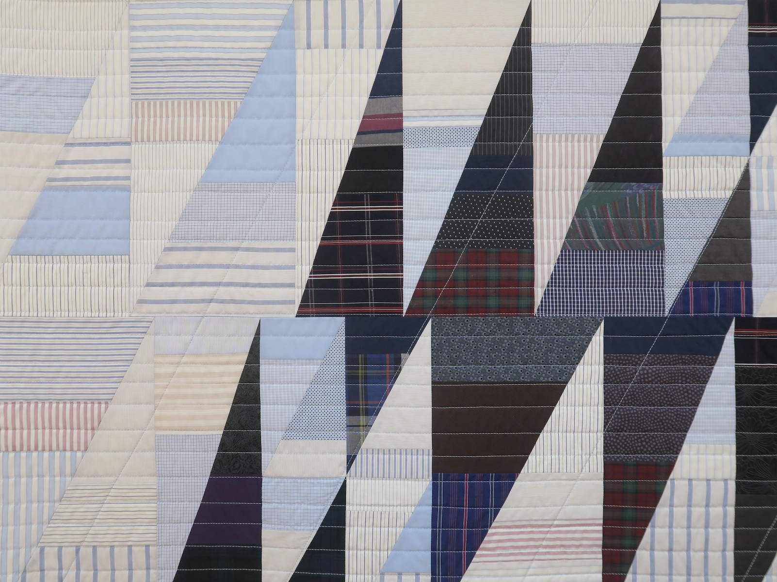 SGBK Kunstraum Basel - Pasqualina Barazza - Light & Dark IV Quilt - Detail