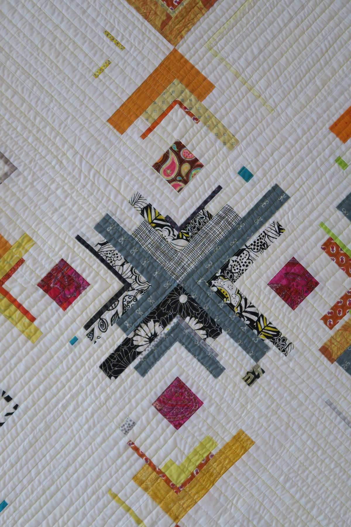 SGBK Kunstraum Basel - Pasqualina Barazza - Scraps III Quilt - Detail