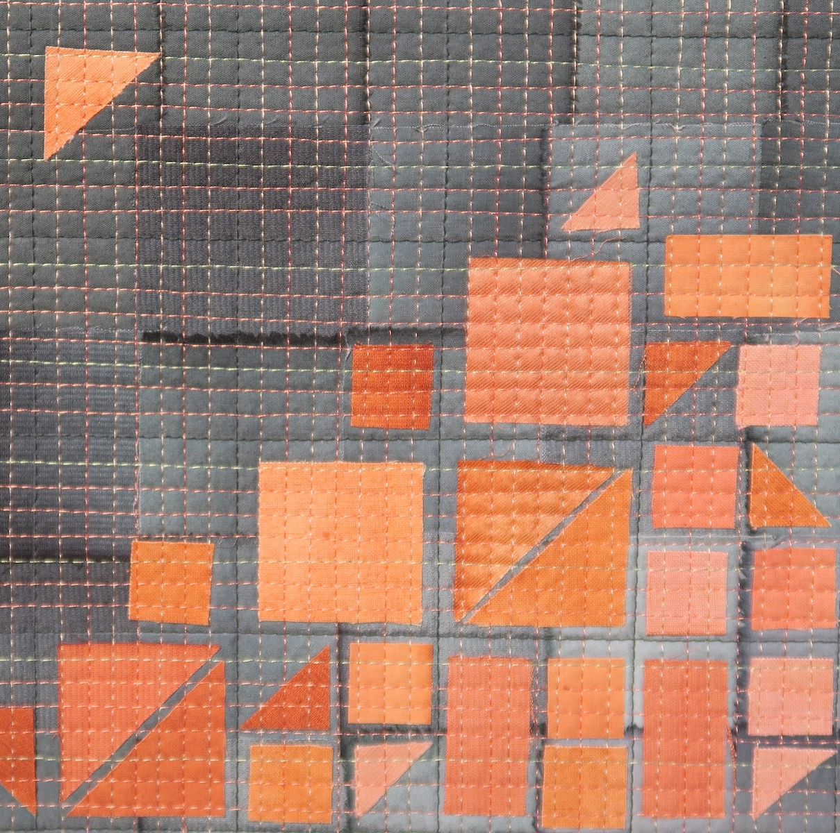 Association Jurassienne de Patchwork - Exposition 2026 - Maria Vuilleumier - Thème Forêt - Détail