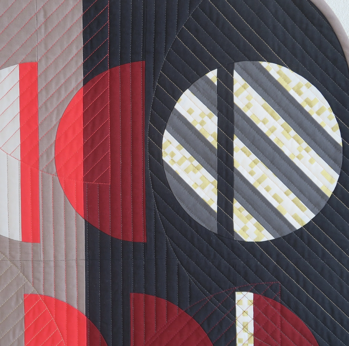 Sophie Zaugg - Quilt - Phases - Detail