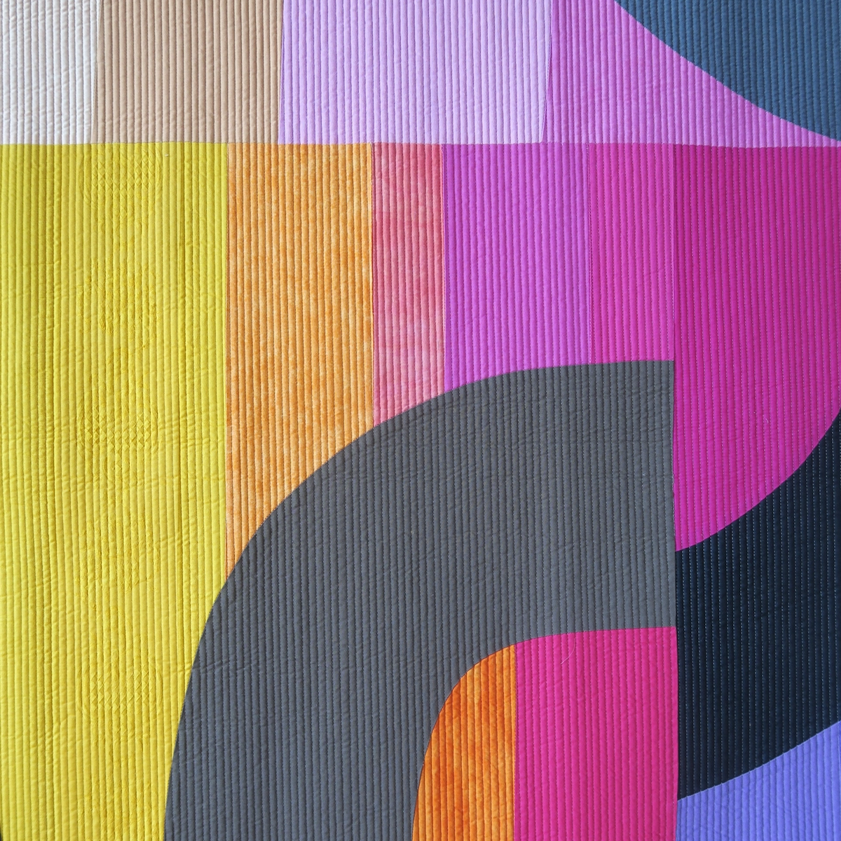 Galerie Textilaltro - Michèle Samter - Sophisticated Lady Quilt - Detail