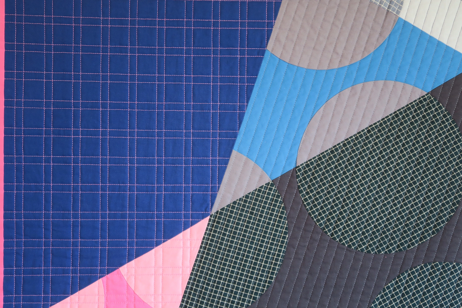 Sophie Zaugg - Quilt - Interaction VII - Detail