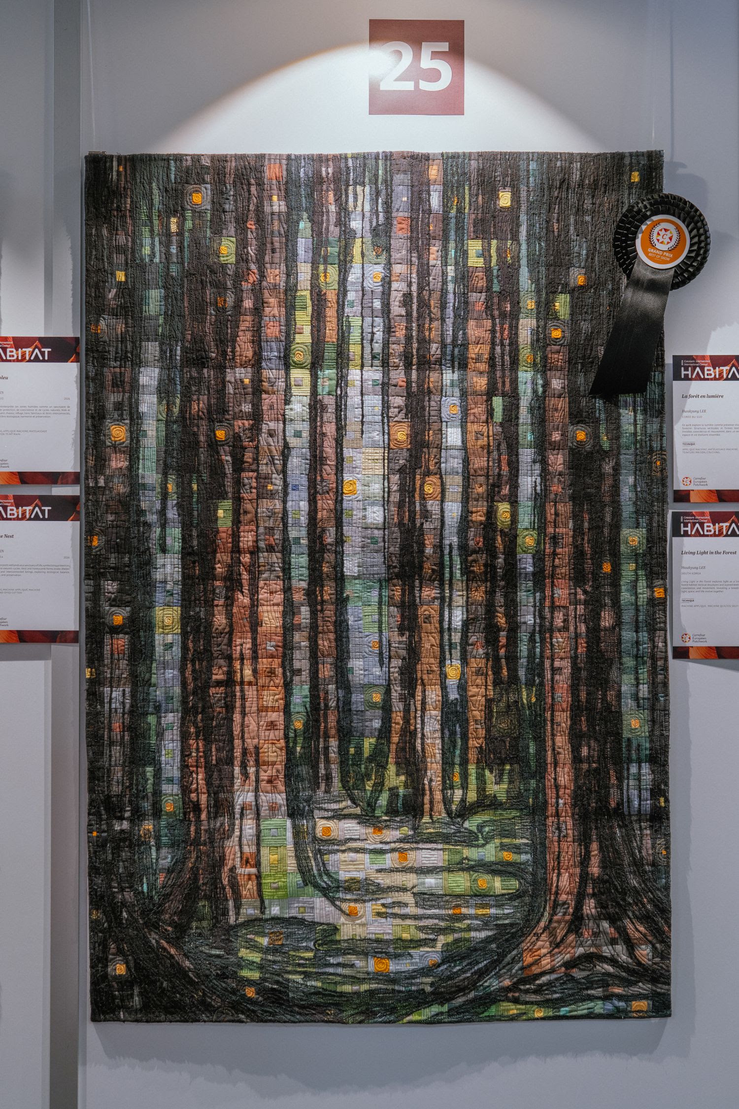 Carrefour European Patchwork Meeting 2026 – Habitat Contest – Living Light in the Forest by Hwakyung LEE