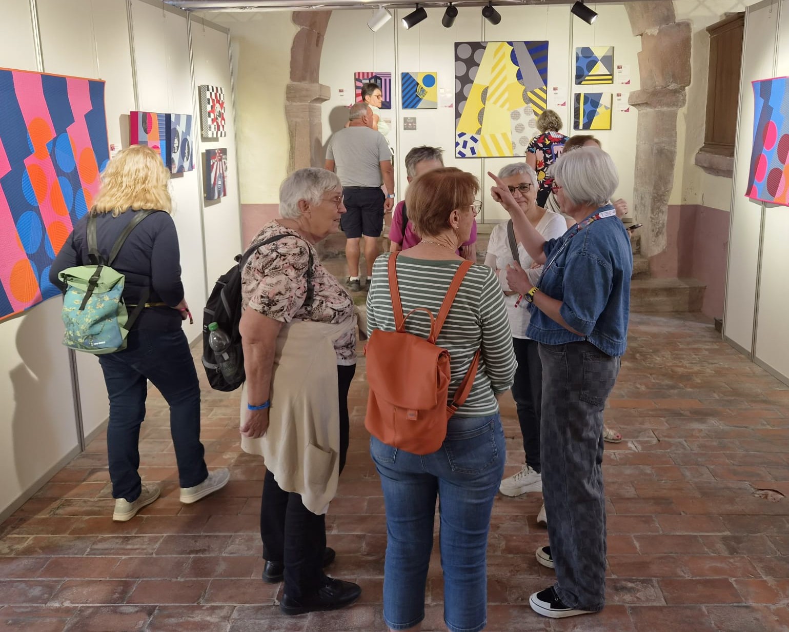 Sophie Zaugg - Solo Exhibit - Carrefour European Patchwork Meeting 2026 - Discussion