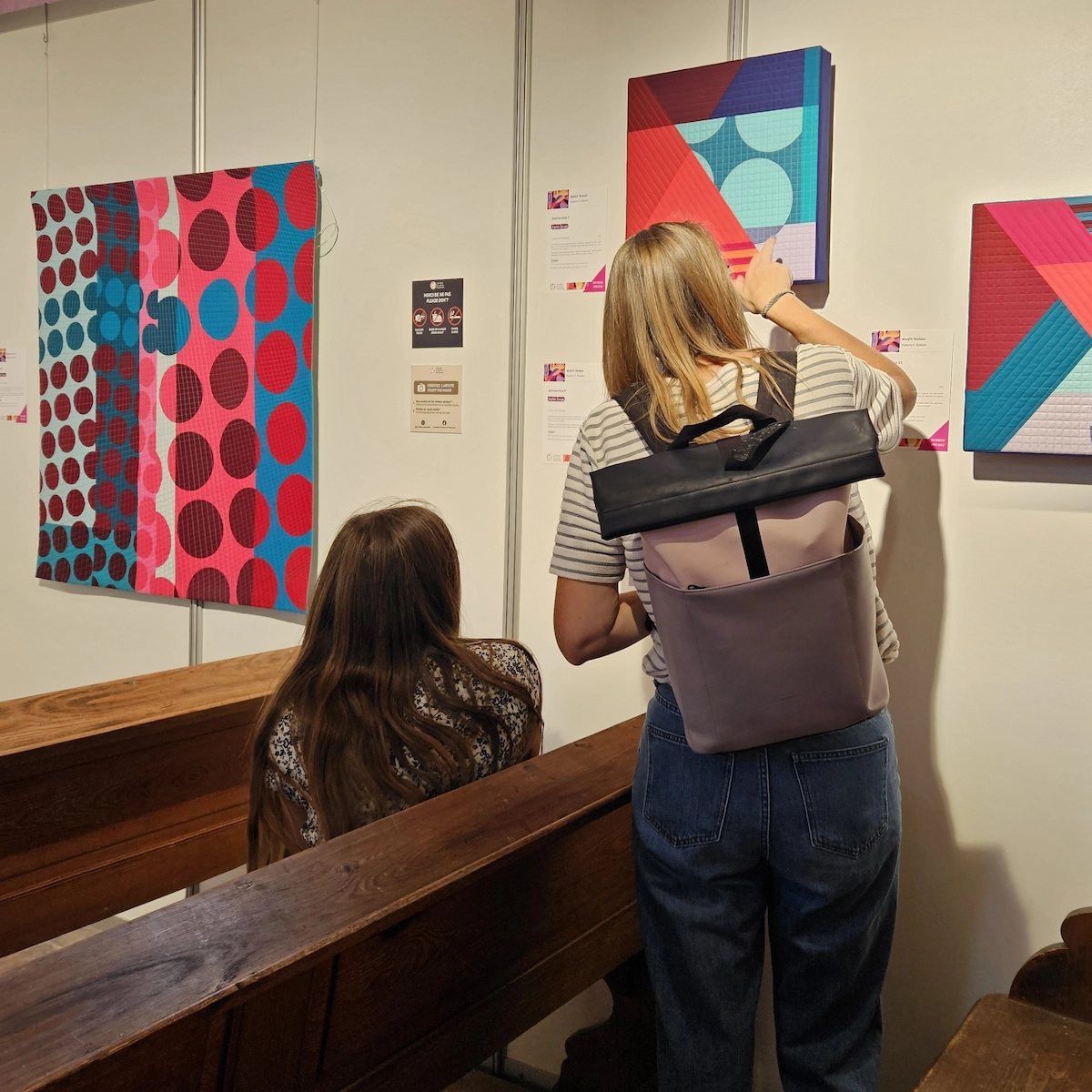 Sophie Zaugg - Solo Exhibit - Carrefour European Patchwork Meeting 2026 - Intersection Quilt Series
