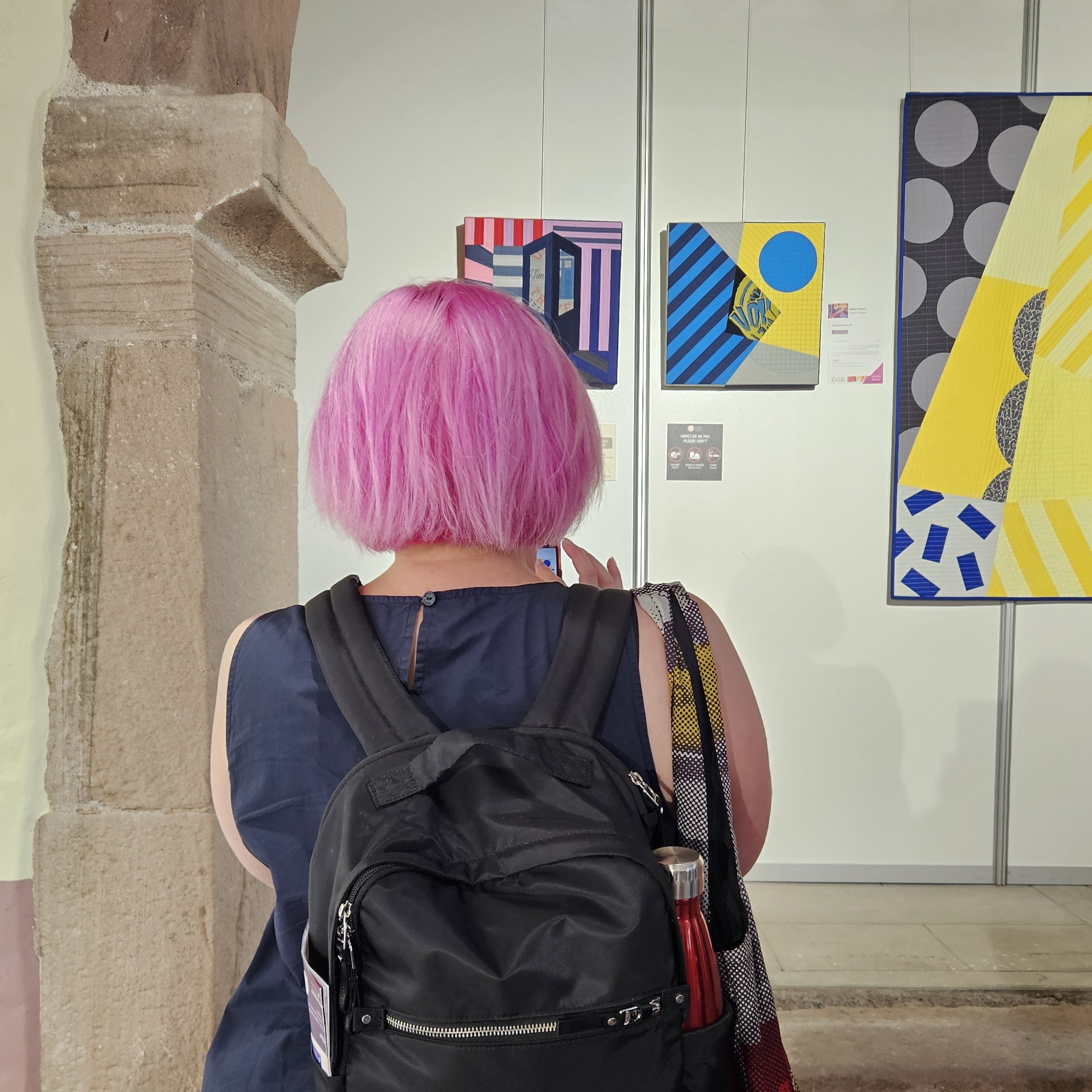 Sophie Zaugg - Solo Exhibit - Carrefour European Patchwork Meeting 2026 - Matching Hair
