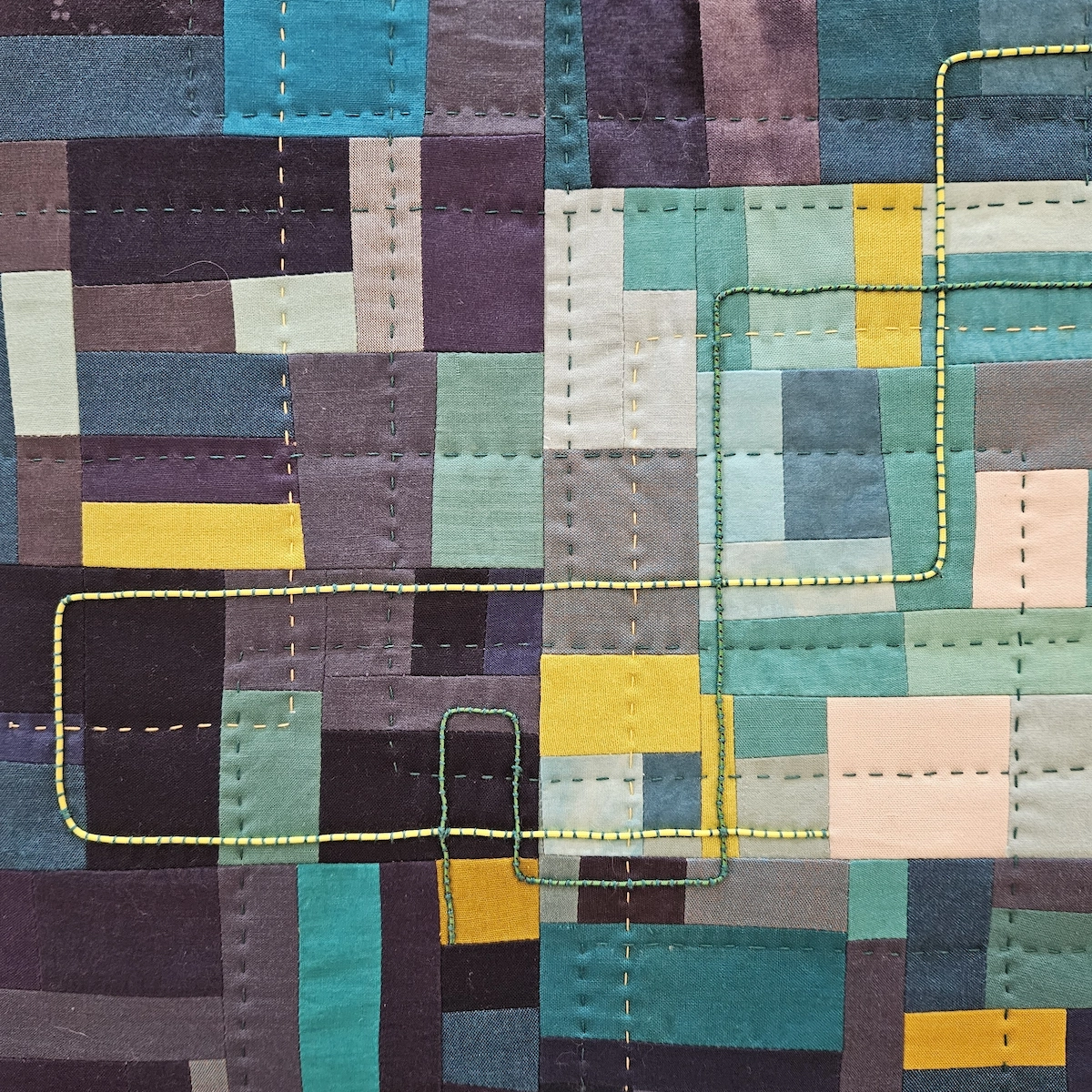 Exposition Patchwork du Léman 2026 - Sophie Thomas - Challenge - Détail